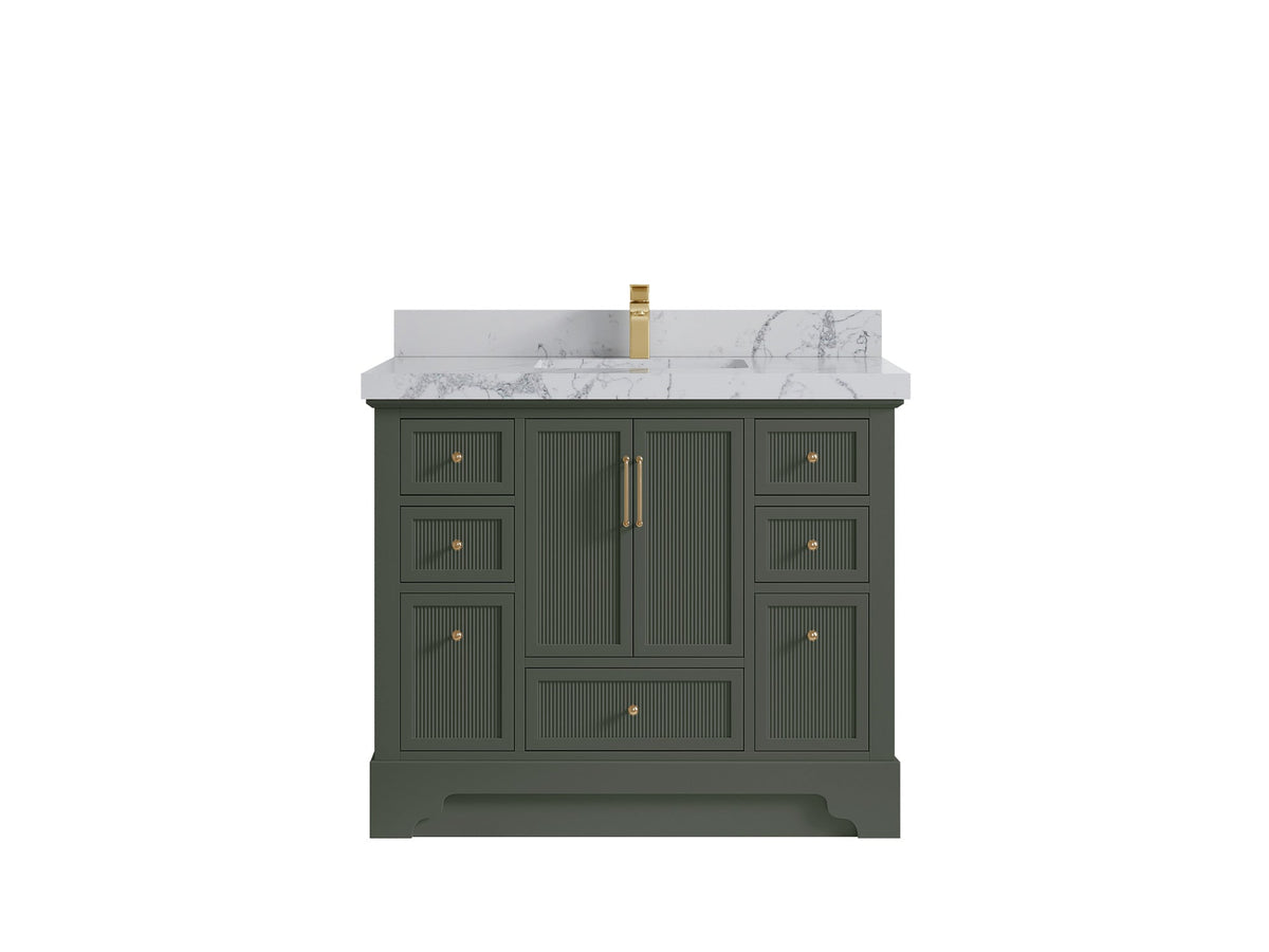 Alys 42 in. W x 22 in. D Single Sink Bathroom Vanity