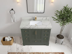 Alys 42 in. W x 22 in. D Single Sink Bathroom Vanity - photo 35