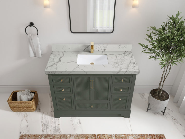 Alys 48 in. W x 22 in. D Single Sink Bathroom Vanity - photo 39