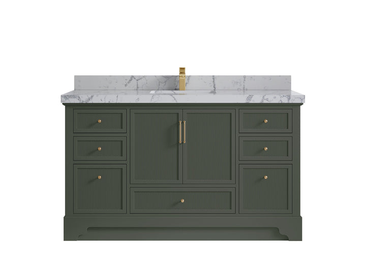 Alys 60 in. W x 22 in. D Single Sink Bathroom Vanity - photo 36