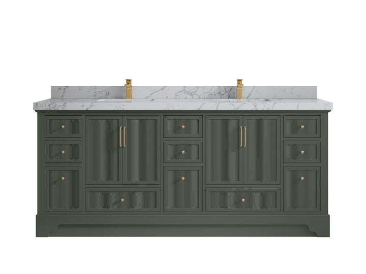 Alys 80 in. W x 22 in. D Double Sink Bathroom Vanity - photo 44