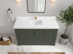 Alys 60 in. W x 22 in. D Single Sink Bathroom Vanity - photo 27