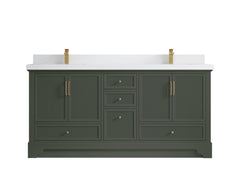 Alys 72 in. W x 22 in. D Double Sink Bathroom Vanity - photo 34