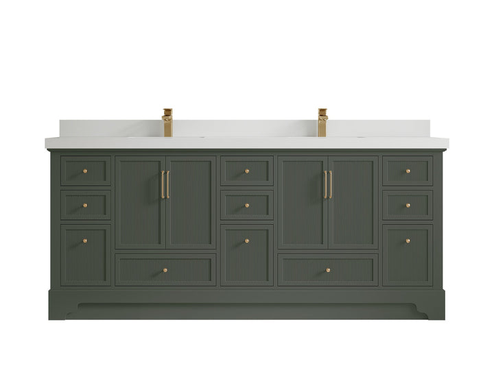 Alys 80 in. W x 22 in. D Double Sink Bathroom Vanity - photo 38