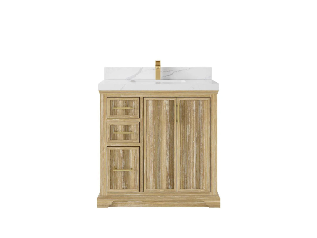 Teak_36 - Single Sink - Bathroom Vanity size 30 - 39 IN - photo 26