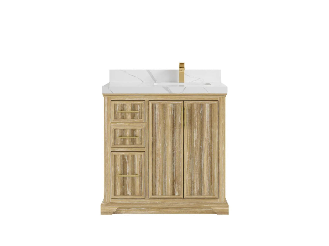 Teak_36 - Single Sink - Bathroom Vanity size 30 - 39 IN - photo 28