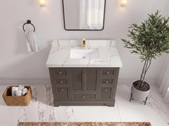 Alys 42 in. W x 22 in. D Single Sink Bathroom Vanity - photo 5