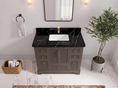 Alys 42 in. W x 22 in. D Single Sink Bathroom Vanity - photo 17