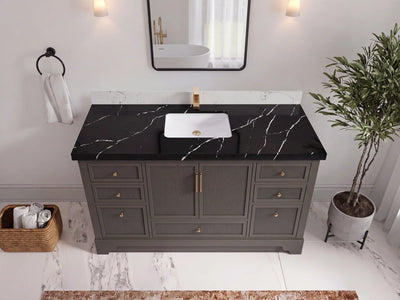 Alys 60 in. W x 22 in. D Single Sink Bathroom Vanity