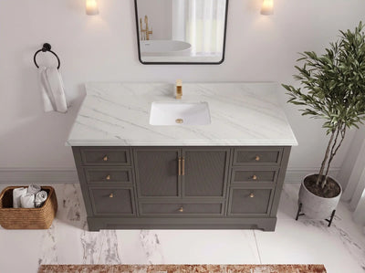 Alys 60 in. W x 22 in. D Single Sink Bathroom Vanity