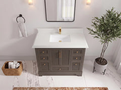 Alys 42 in. W x 22 in. D Single Sink Bathroom Vanity - photo 35