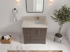 Alys 36 in. W x 22 in. D Right Offset Sink Bathroom Vanity - photo 30