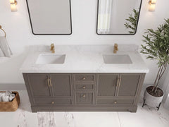 Alys 72 in. W x 22 in. D Double Sink Bathroom Vanity - photo 15