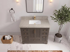 Alys 42 in. W x 22 in. D Single Sink Bathroom Vanity - photo 14