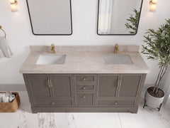 Alys 72 in. W x 22 in. D Double Sink Bathroom Vanity - photo 31