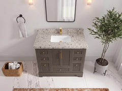 Alys 42 in. W x 22 in. D Single Sink Bathroom Vanity - photo 31
