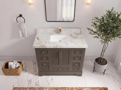 Alys 42 in. W x 22 in. D Single Sink Bathroom Vanity - photo 22