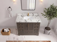 Alys 42 in. W x 22 in. D Single Sink Bathroom Vanity - photo 23