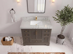 Alys 42 in. W x 22 in. D Single Sink Bathroom Vanity - photo 20