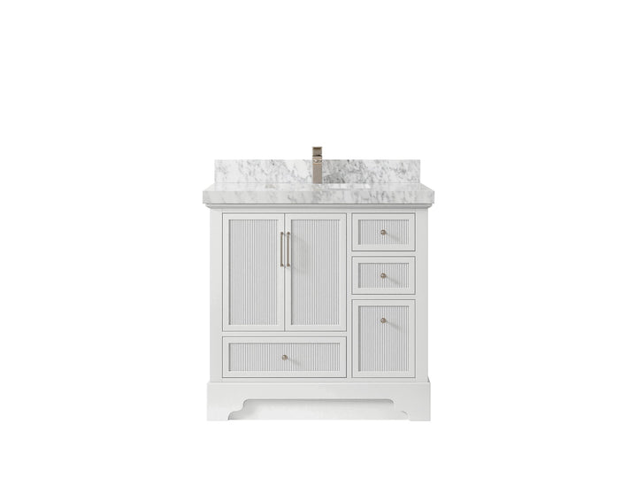 Alys 36 in. W x 22 in. D Center Sink Bathroom Vanity - photo 18
