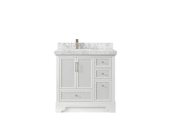 Alys 36 in. W x 22 in. D Left Offset Sink Bathroom Vanity - photo 18