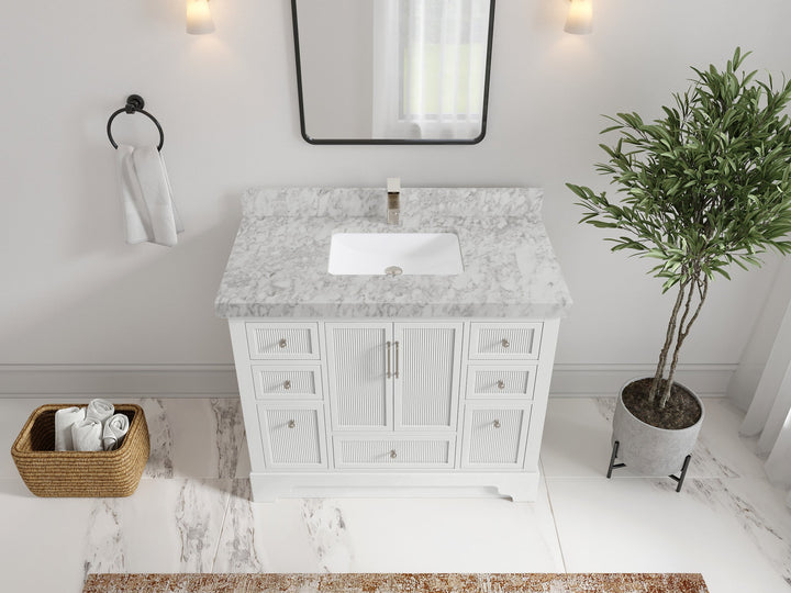 Alys 42 in. W x 22 in. D Single Sink Bathroom Vanity - photo 17