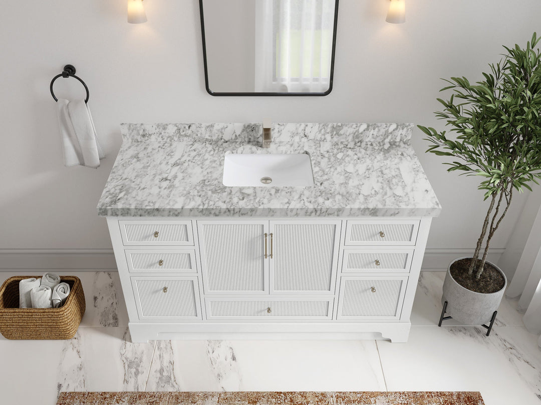 Alys 60 in. W x 22 in. D Single Sink Bathroom Vanity