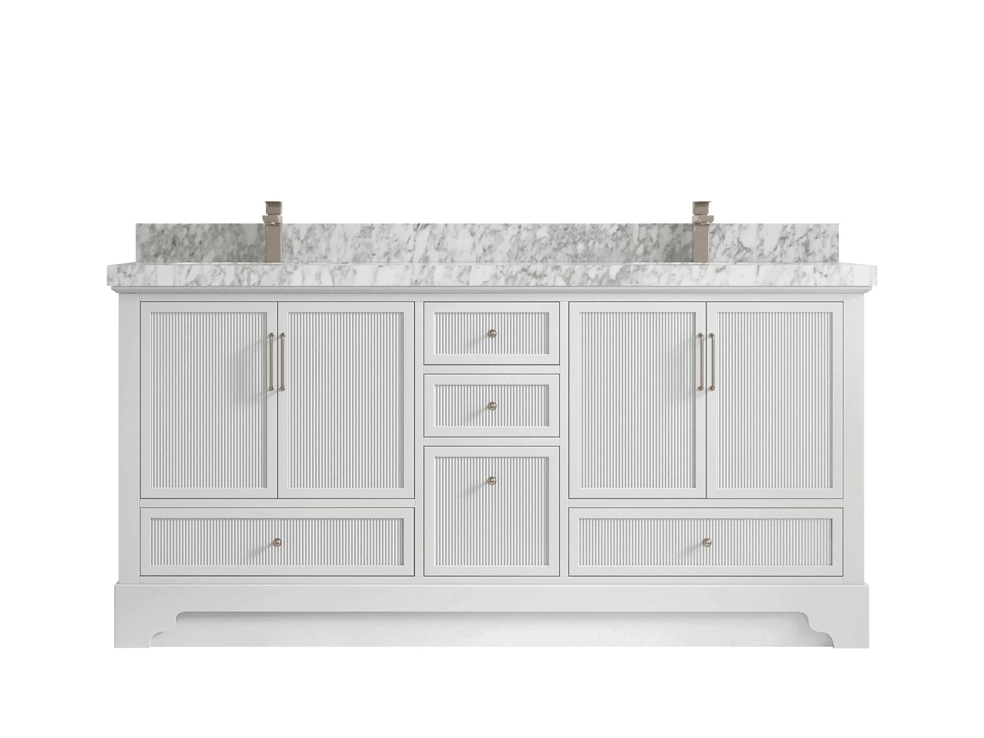 Alys 72 in. W x 22 in. D Double Sink Bathroom Vanity