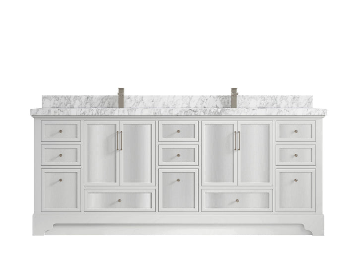 Alys 84 in. W x 22 in. D Double Sink Bathroom Vanity - photo 20