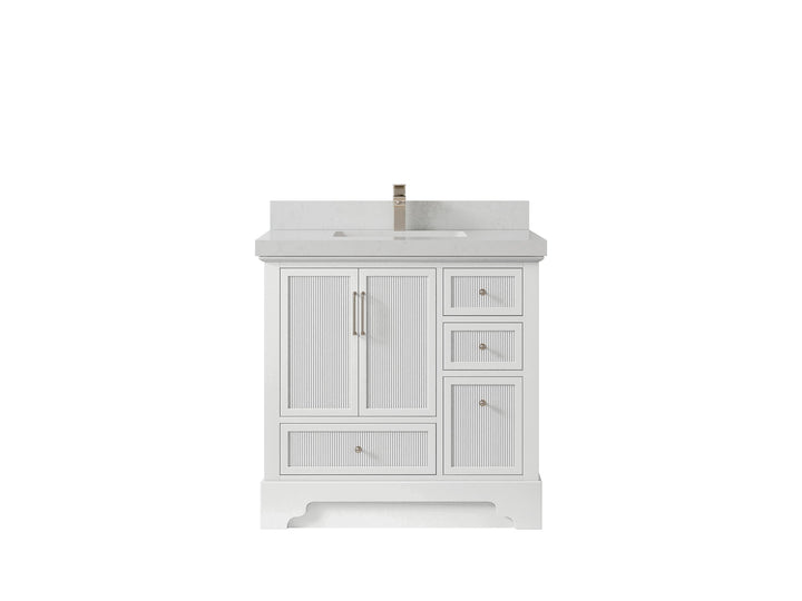 Alys 36 in. W x 22 in. D Center Sink Bathroom Vanity - photo 20
