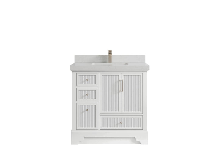 Alys 36 in. W x 22 in. D Center Sink Bathroom Vanity - photo 20