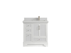 Alys 36 in. W x 22 in. D Right Offset Sink Bathroom Vanity - photo 20