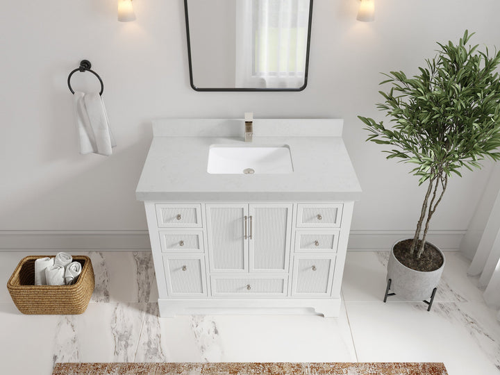 Alys 42 in. W x 22 in. D Single Sink Bathroom Vanity - photo 19