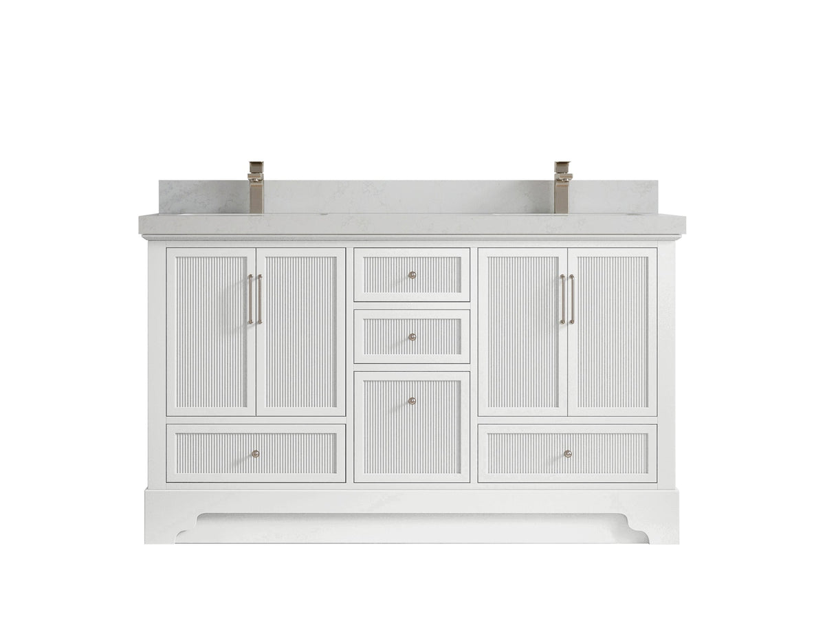 Alys 60 in. W x 22 in. D Double Sink Bathroom Vanity