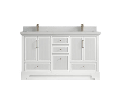 Alys 60 in. W x 22 in. D Double Sink Bathroom Vanity