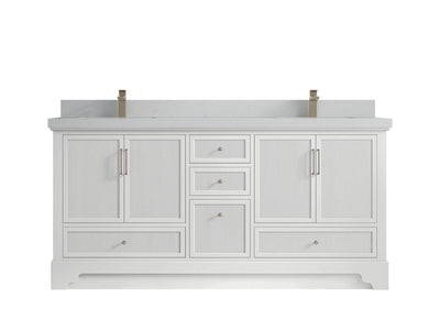 Alys 72 in. W x 22 in. D Double Sink Bathroom Vanity