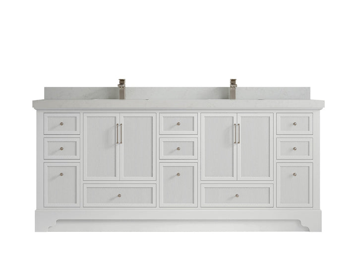 Alys 80 in. W x 22 in. D Double Sink Bathroom Vanity - photo 28