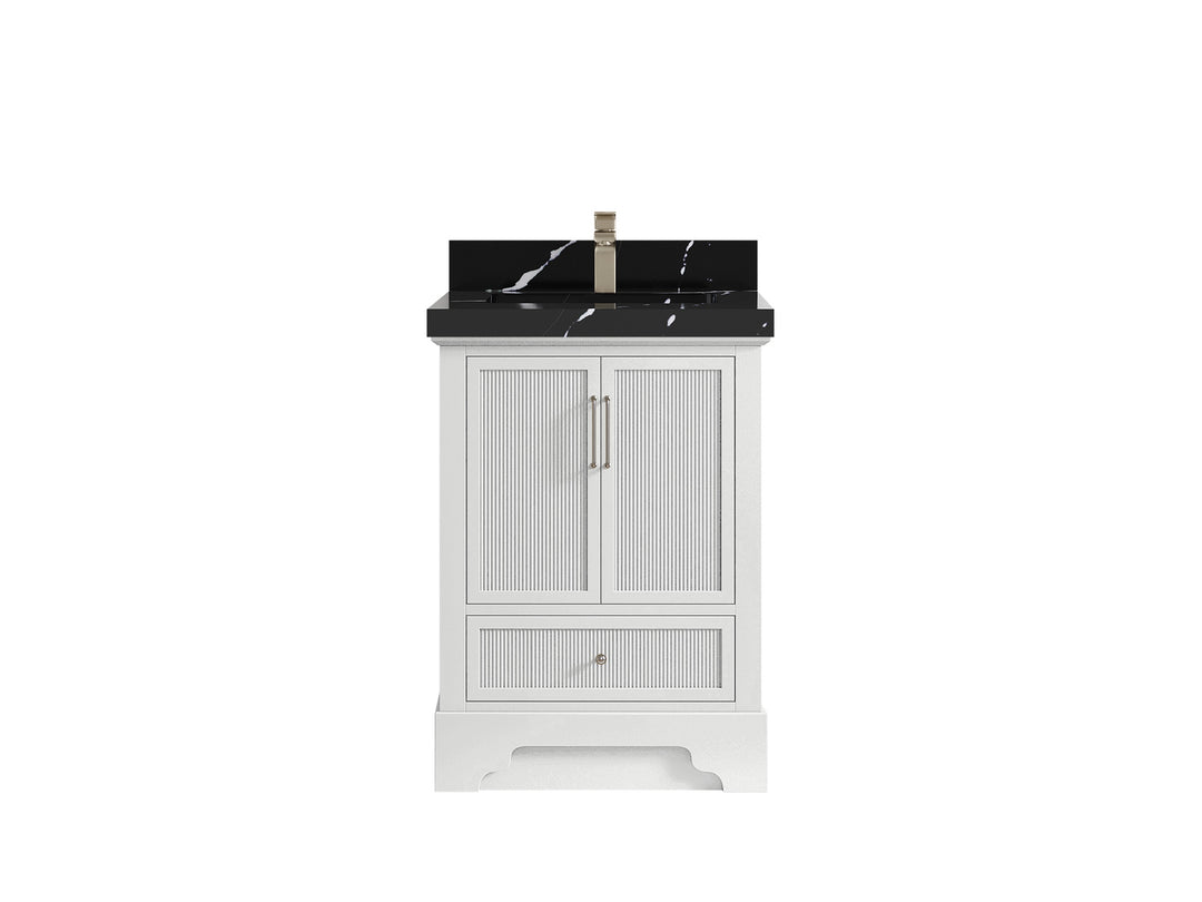 Alys 24 in. W x 22 in. D Single Sink Bathroom Vanity