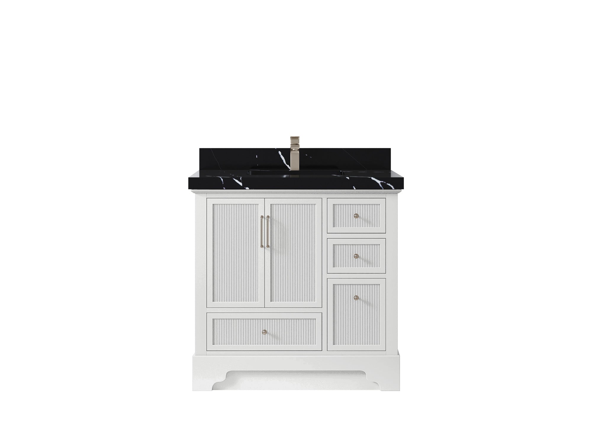 Alys 36 in. W x 22 in. D Center Sink Bathroom Vanity