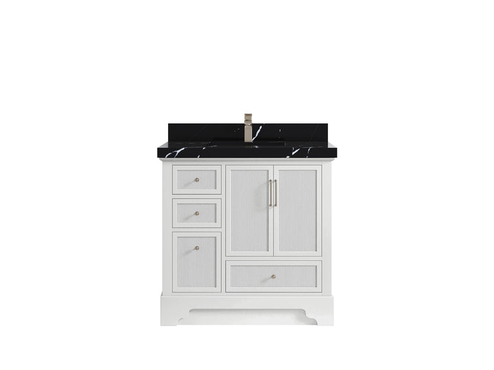 Alys 36 in. W x 22 in. D Center Sink Bathroom Vanity - photo 30