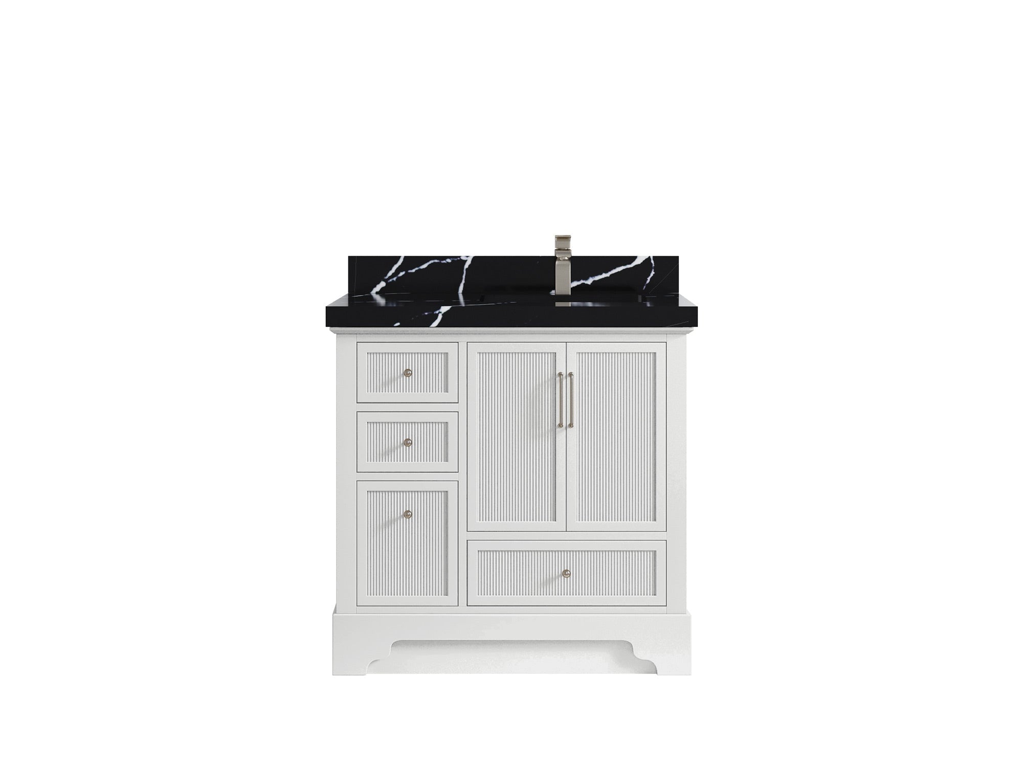 Alys 36 in. W x 22 in. D Right Offset Sink Bathroom Vanity