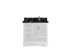 Alys 36 in. W x 22 in. D Right Offset Sink Bathroom Vanity - photo 30