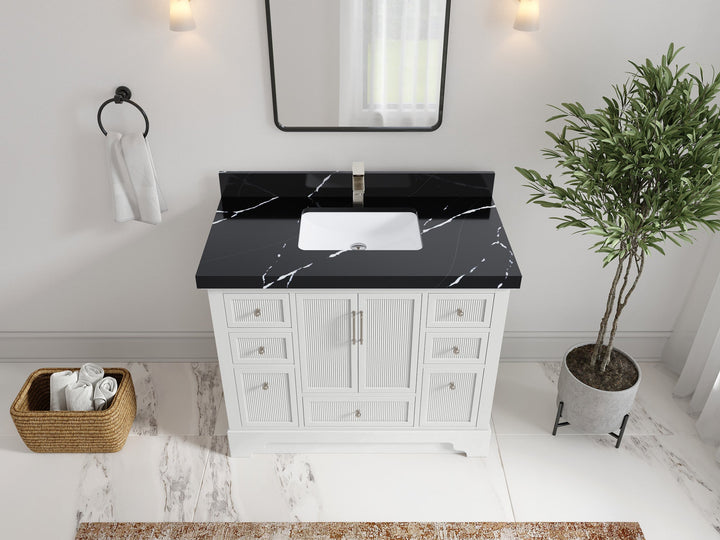 Alys 42 in. W x 22 in. D Single Sink Bathroom Vanity - photo 29