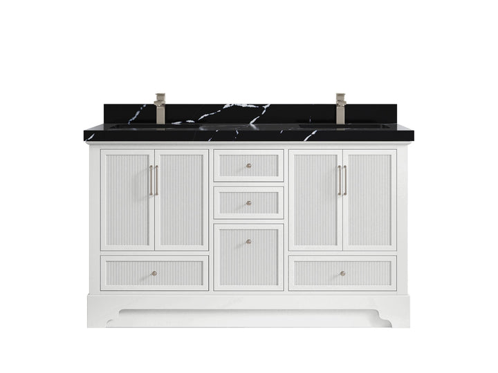 Alys 60 in. W x 22 in. D Double Sink Bathroom Vanity - photo 30