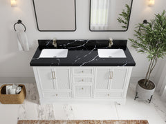 Alys 60 in. W x 22 in. D Double Sink Bathroom Vanity - photo 29