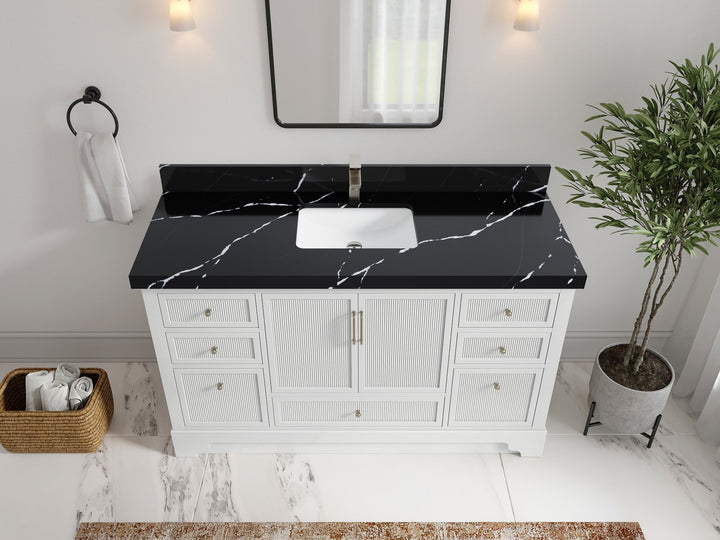 Alys 60 in. W x 22 in. D Single Sink Bathroom Vanity - photo 29