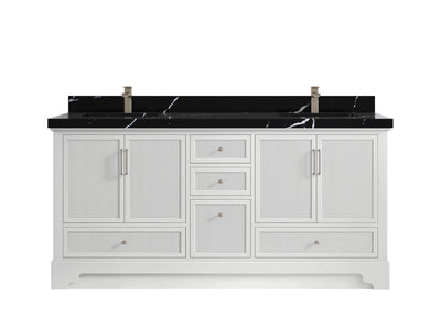 Alys 72 in. W x 22 in. D Double Sink Bathroom Vanity