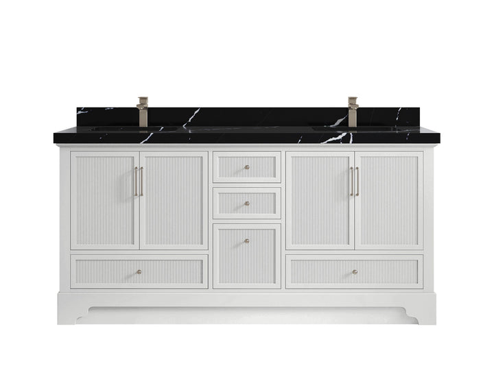 Alys 72 in. W x 22 in. D Double Sink Bathroom Vanity - photo 8