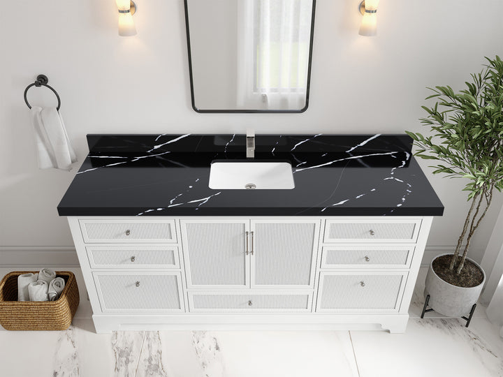 Alys 72 in. W x 22 in. D Single Sink Bathroom Vanity - photo 7