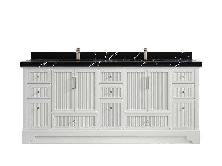 Alys 80 in. W x 22 in. D Double Sink Bathroom Vanity - photo 8